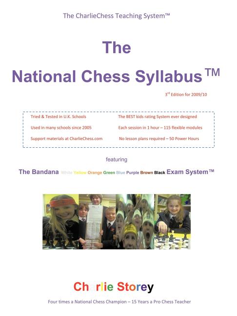 National Chess Syllabus Featuring the Bandana Martial Art Exam System - Ingram