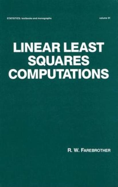 Linear Least Squares Computations - Ingram