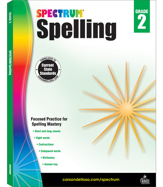 Spectrum Spelling, Grade 2: Volume 29 - Ingram