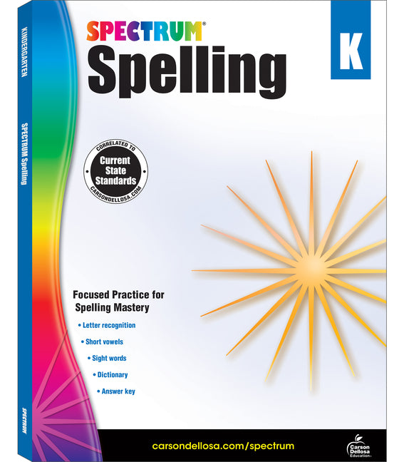 Spectrum Spelling, Grade K: Volume 27 - Ingram
