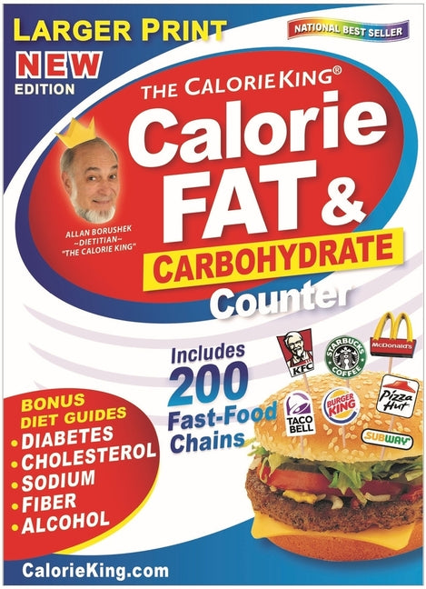 Calorieking Larger Print Calorie, Fat & Carbohydrate Counter - Ingram