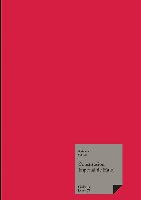 Constitución Imperial de Haití - Ingram