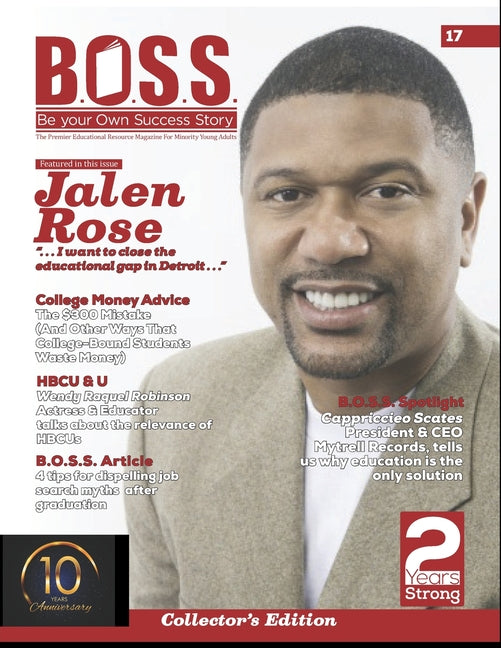 B.O.S.S. Magazine Issue #17: Featuring Jalen Rose - Ingram
