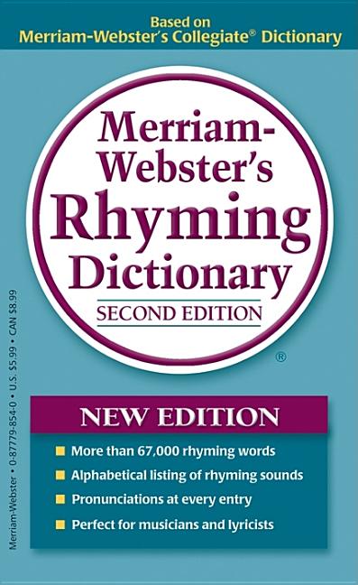 Merriam-Webster's Rhyming Dictionary - Ingram