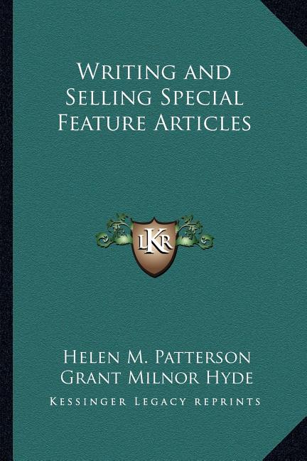Writing and Selling Special Feature Articles - Ingram