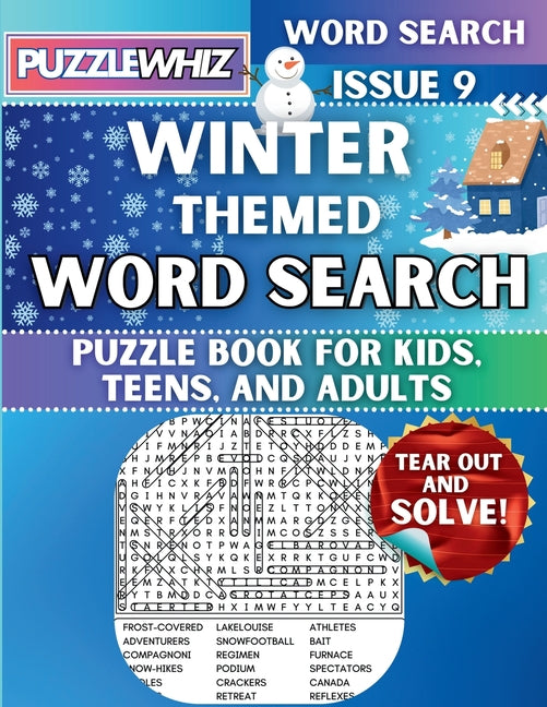 Winter - Themed Word Search - Fun & Educational Puzzles for Kids, Teens, and Adults (Large Print Edition): Featuring Engaging Themed Word Search Puzzl - Ingram
