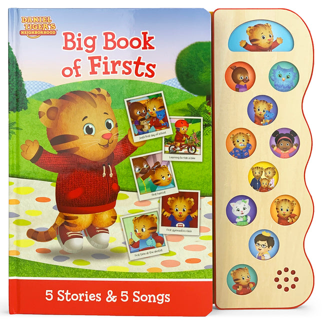 Daniel Tiger Big Book of Firsts: 5 Stories & 5 Songs - Ingram