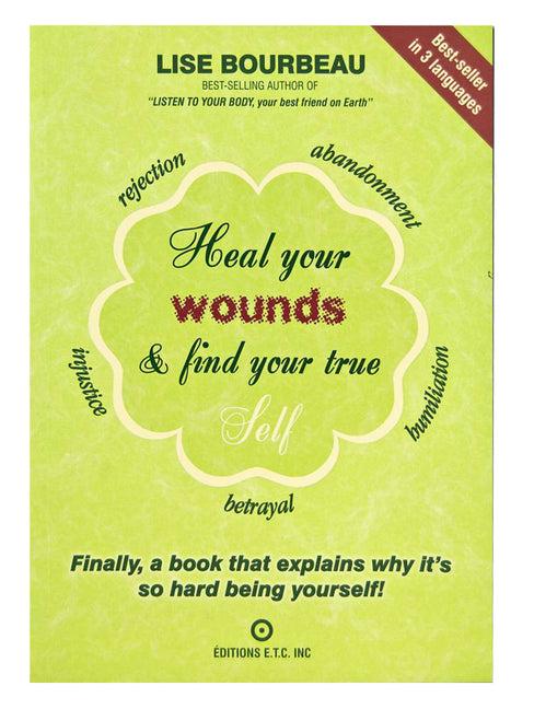 Heal Your Wounds & Find Your True Self: Finally, a Book That Explains Why It's So Hard Being Yourself! - Ingram