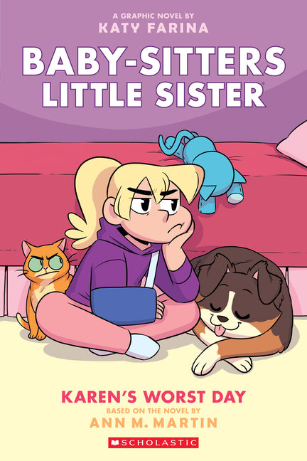 Karen's Worst Day: A Graphic Novel (Baby-Sitters Little Sister #3): Volume 3 (Adapted) - Ingram