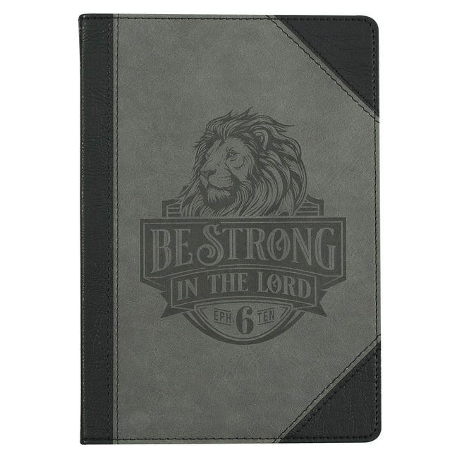 Journal Classic Lion Be Strong in the Lord Eph. 6:10 - Ingram