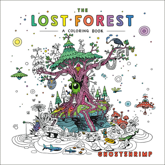 Lost Forest: A Coloring Book - Ingram