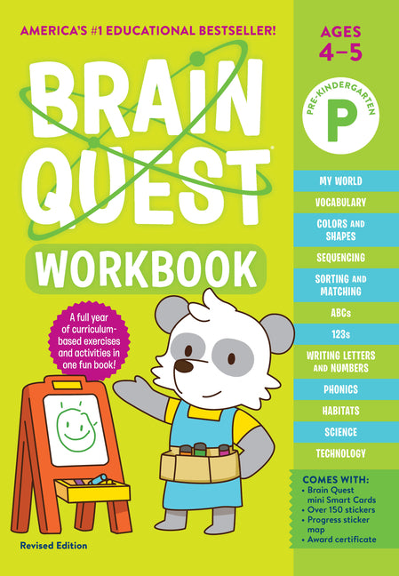 Brain Quest Workbook: Pre-K Revised Edition (Revised) - Ingram