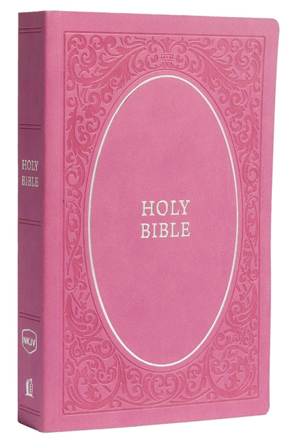 NKJV, Holy Bible, Soft Touch Edition, Imitation Leather, Pink, Comfort Print - Ingram