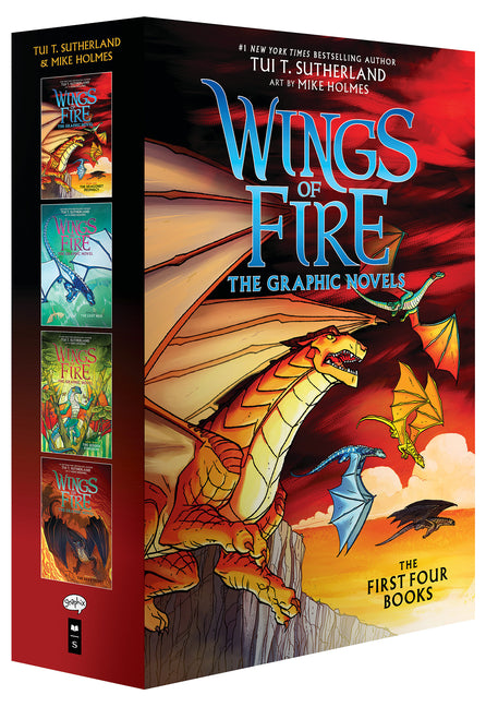 Wings of Fire #1-#4: A Graphic Novel Box Set (Wings of Fire Graphic Novels #1-#4) - Ingram