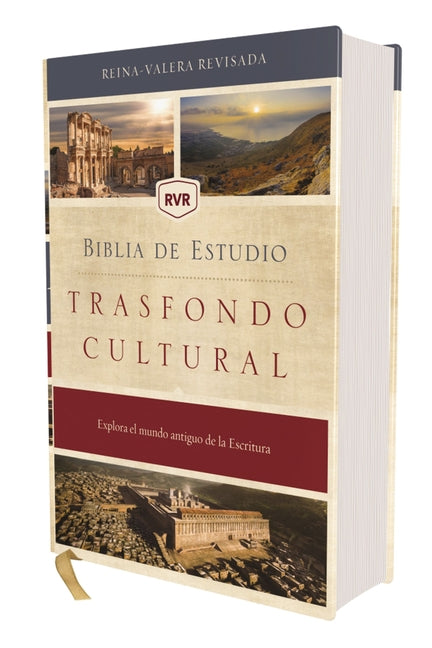 Rvr, Biblia de Estudio Trasfondo Cultural (El Contexto Lo Cambia Todo), Tapa Dura, Interior a Color, Comfort Print: Explora El Mundo Antiguo de la Esc - Ingram
