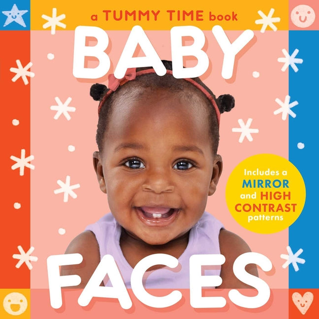 Baby Faces (a Tummy Time, High Contrast, Accordian Board Book with Mirror for Infants) - Ingram