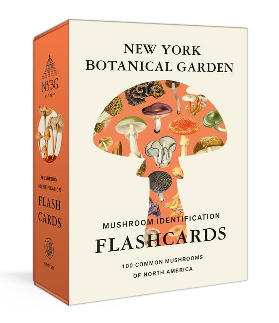 New York Botanical Garden Mushroom Identification Flashcards: 100 Common Mushrooms of North America - Ingram