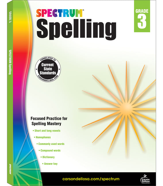 Spectrum Spelling, Grade 3: Volume 30 - Ingram