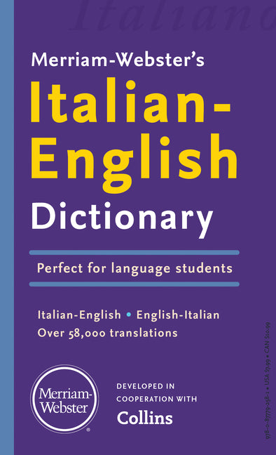 Merriam-Webster's Italian-English Dictionary - Ingram