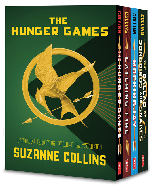 Hunger Games 4-Book Paperback Box Set (the Hunger Games, Catching Fire, Mockingjay, the Ballad of Songbirds and Snakes) - Ingram