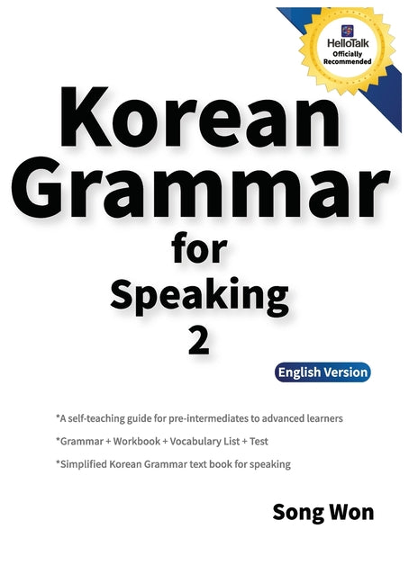 Korean Grammar for Speaking 2 - Ingram
