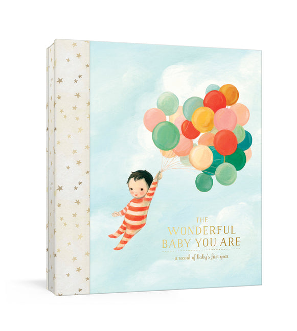 Wonderful Baby You Are: A Record of Baby's First Year: Baby Memory Book with Milestone Stickers and Pockets - Ingram