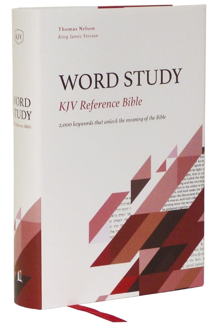 Kjv, Word Study Reference Bible, Hardcover, Red Letter, Comfort Print: 2,000 Keywords That Unlock the Meaning of the Bible - Ingram