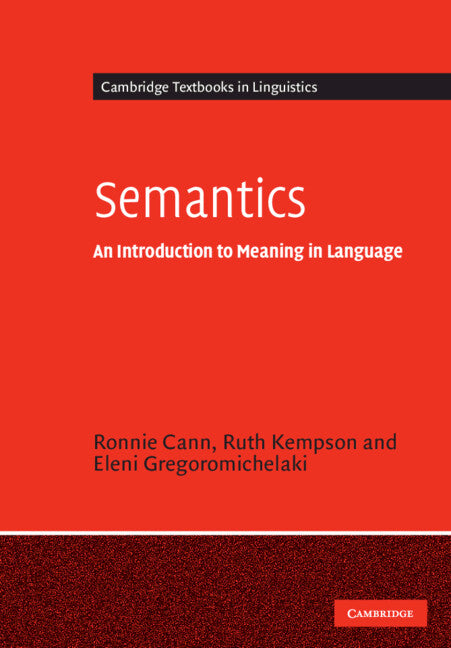 Semantics - Ingram