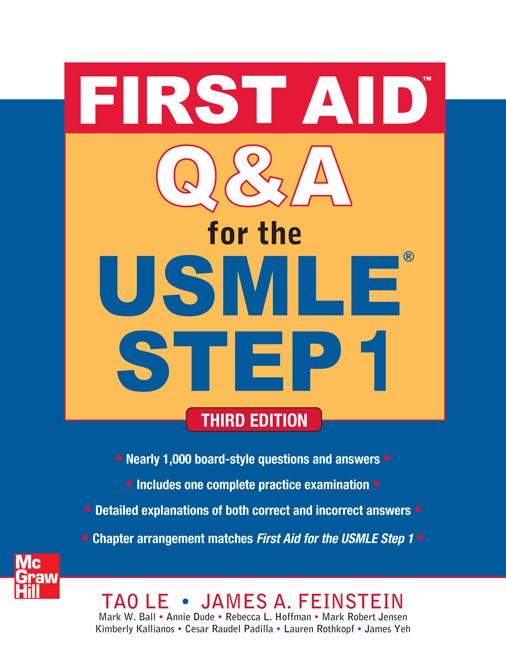 First Aid Q&A for the USMLE Step 1, Third Edition - Ingram