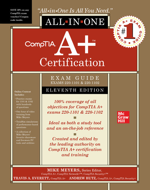 Comptia A+ Certification All-In-One Exam Guide, Eleventh Edition (Exams 220-1101 & 220-1102) - Ingram