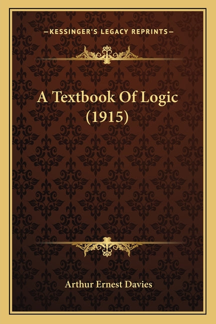 Textbook Of Logic (1915) - Ingram