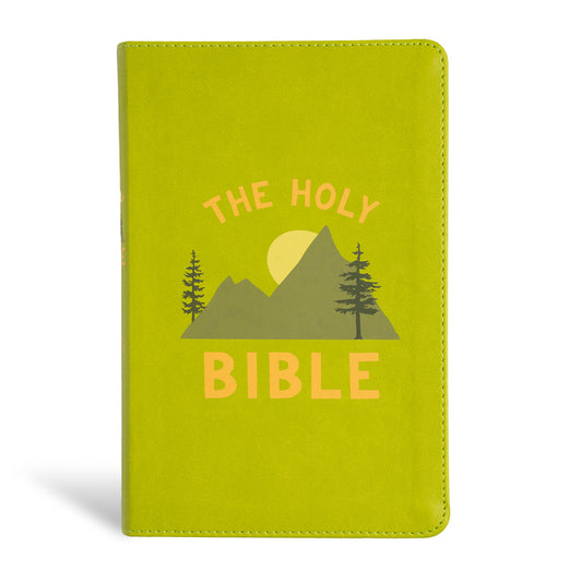 KJV Kids Bible, Green Leathertouch - Ingram