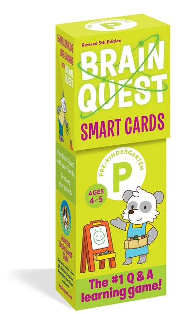 Brain Quest Pre-Kindergarten Smart Cards Revised 5th Edition (Revised) - Ingram