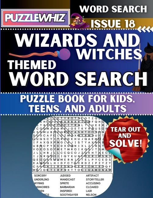 Wizards and Witches - Themed Word Search - Fun & Educational Puzzles for Kids, Teens, and Adults (Large Print Edition): Featuring Engaging Themed Word - Ingram