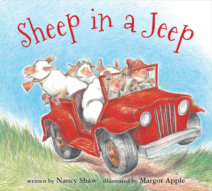 Sheep in a Jeep Board Book - Ingram