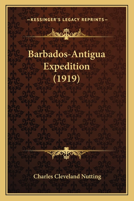 Barbados-Antigua Expedition (1919) - Ingram