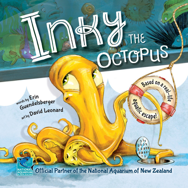 Inky the Octopus: Based on a Real-Life Aquatic Escape! - Ingram