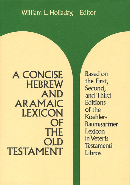 Concise Hebrew and Aramaic Lexicon of the Old Testament - Ingram
