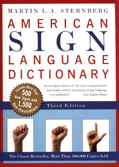 American Sign Language Dictionary-Flexi (Revised) - Ingram