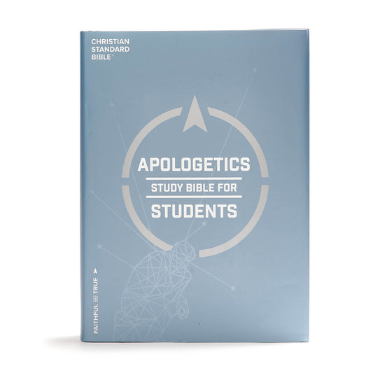 CSB Apologetics Study Bible for Students, Hardcover: Black Letter, Teens, Study Notes and Commentary, Ribbon Marker, Sewn Binding, Easy-To-Read Bible - Ingram
