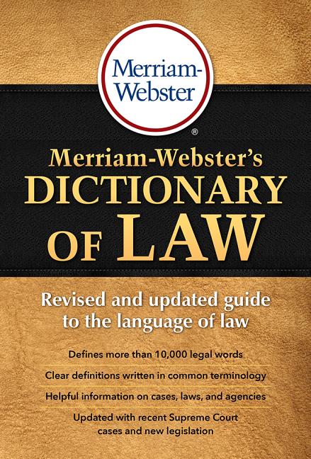 Merriam-Webster's Dictionary of Law - Ingram