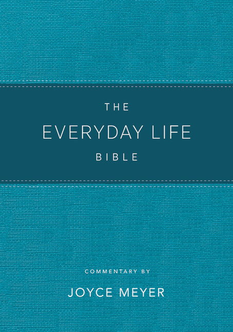 Everyday Life Bible Teal Leatherluxe(r): The Power of God's Word for Everyday Living - Ingram