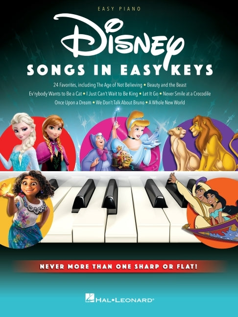 Disney Songs in Easy Keys - Easy Piano Songbook Featuring 24 Favorites - Ingram