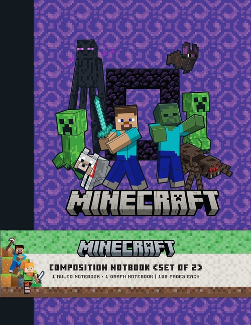 Minecraft Composition Notebook Set (Set of 2) - Ingram