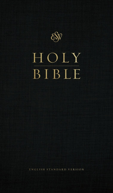 ESV Church Bible, Large Print, Red Letter (Hardcover, Black) - Ingram