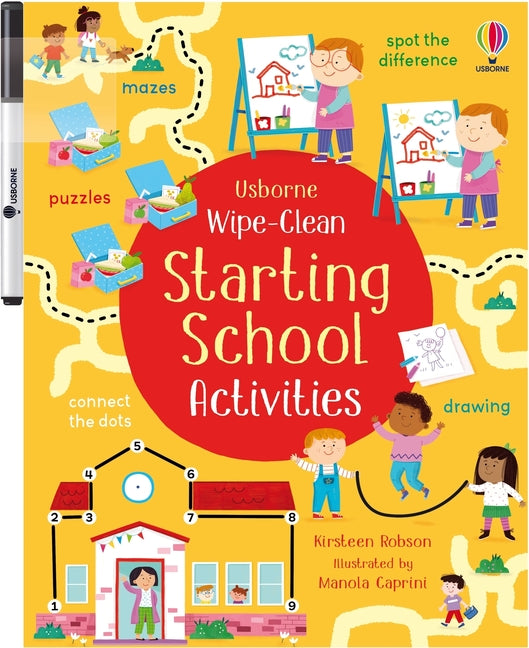 Wipe-Clean Starting School Activities - Ingram