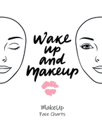 MakeUp Face Charts: Paper Practice Face Charts For Makeup Artists - Ingram