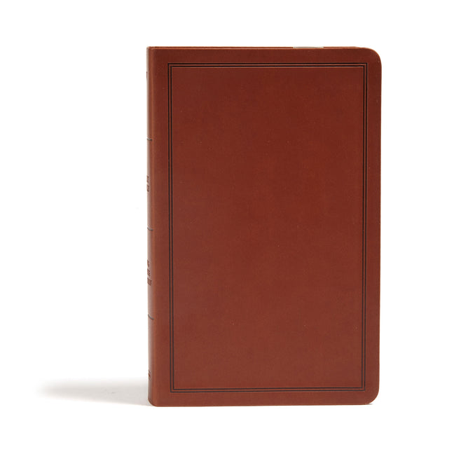 KJV Deluxe Gift Bible, Brown Leathertouch - Ingram