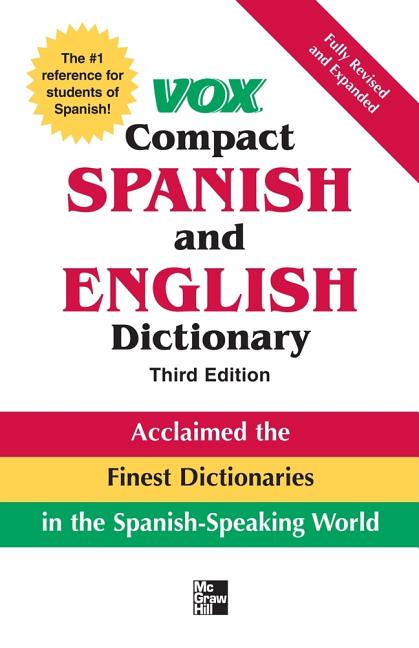 Vox Compact Spanish and English Dictionary (Revised) - Ingram