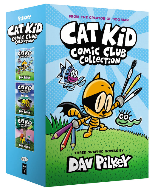 Cat Kid Comic Club Collection: From the Creator of Dog Man (Cat Kid Comic Club #1-3 Boxed Set) - Ingram